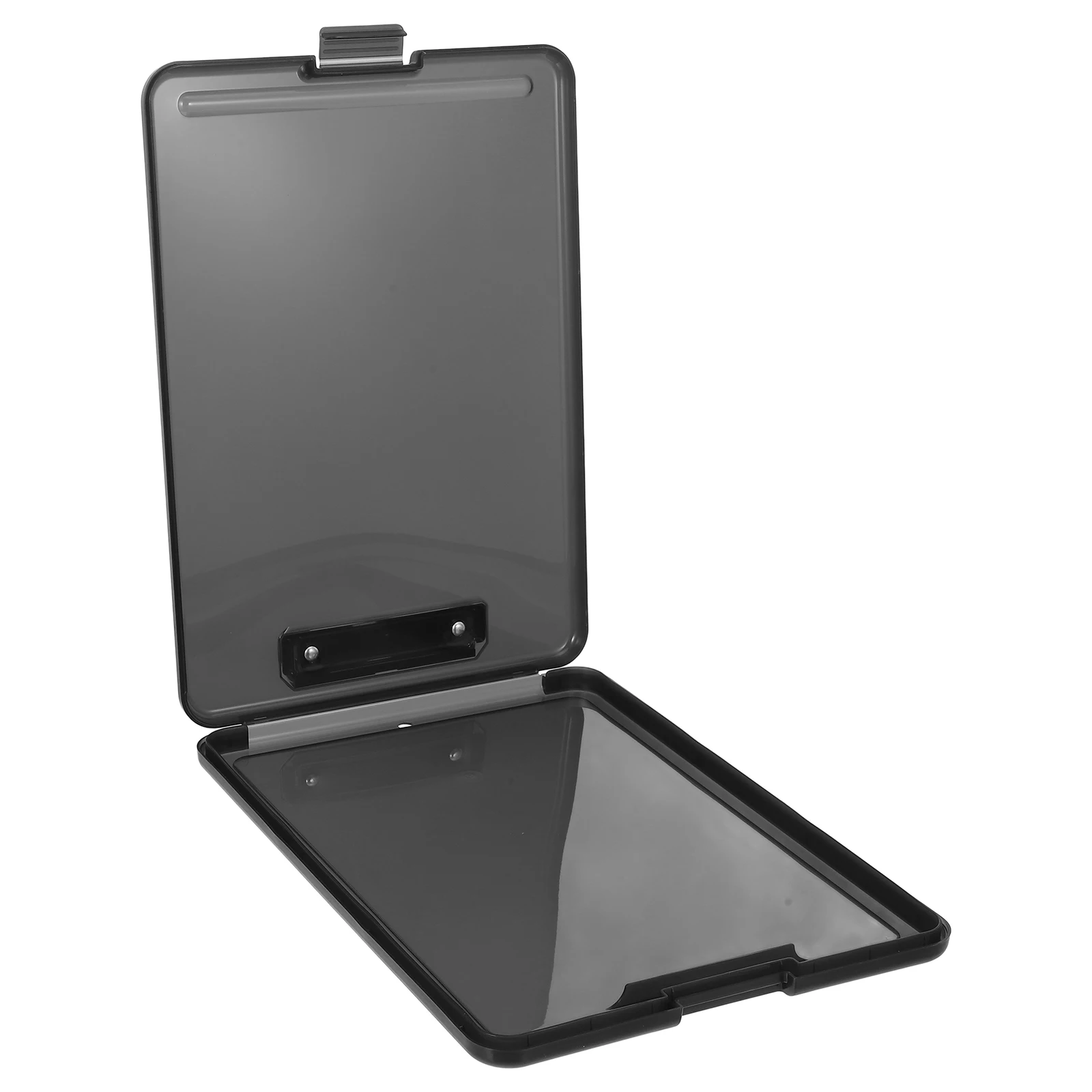 

A4 File Storage Box Clipboard Document Holder PP Boards Heavy Duty Large Capacity Plastic Portable Office School Travel