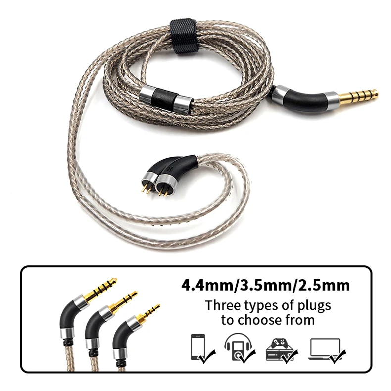 Hiclass-Cable 4.4㎜　2pin Amazon.com: Youkamoo 4.4mm Balanced 0.78mm 2 Pin Earphone