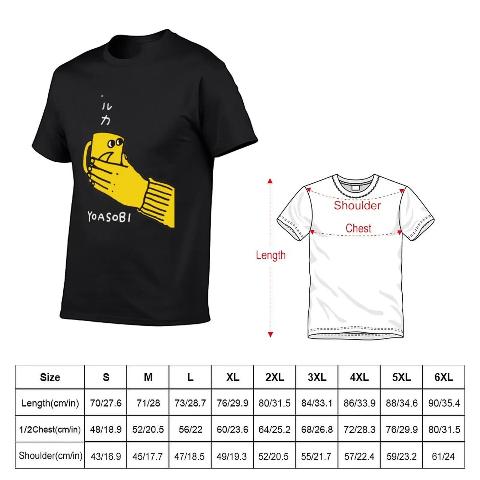 New Yoasobi T-Shirt shirts graphic tees quick drying shirt mens big and tall t shirts