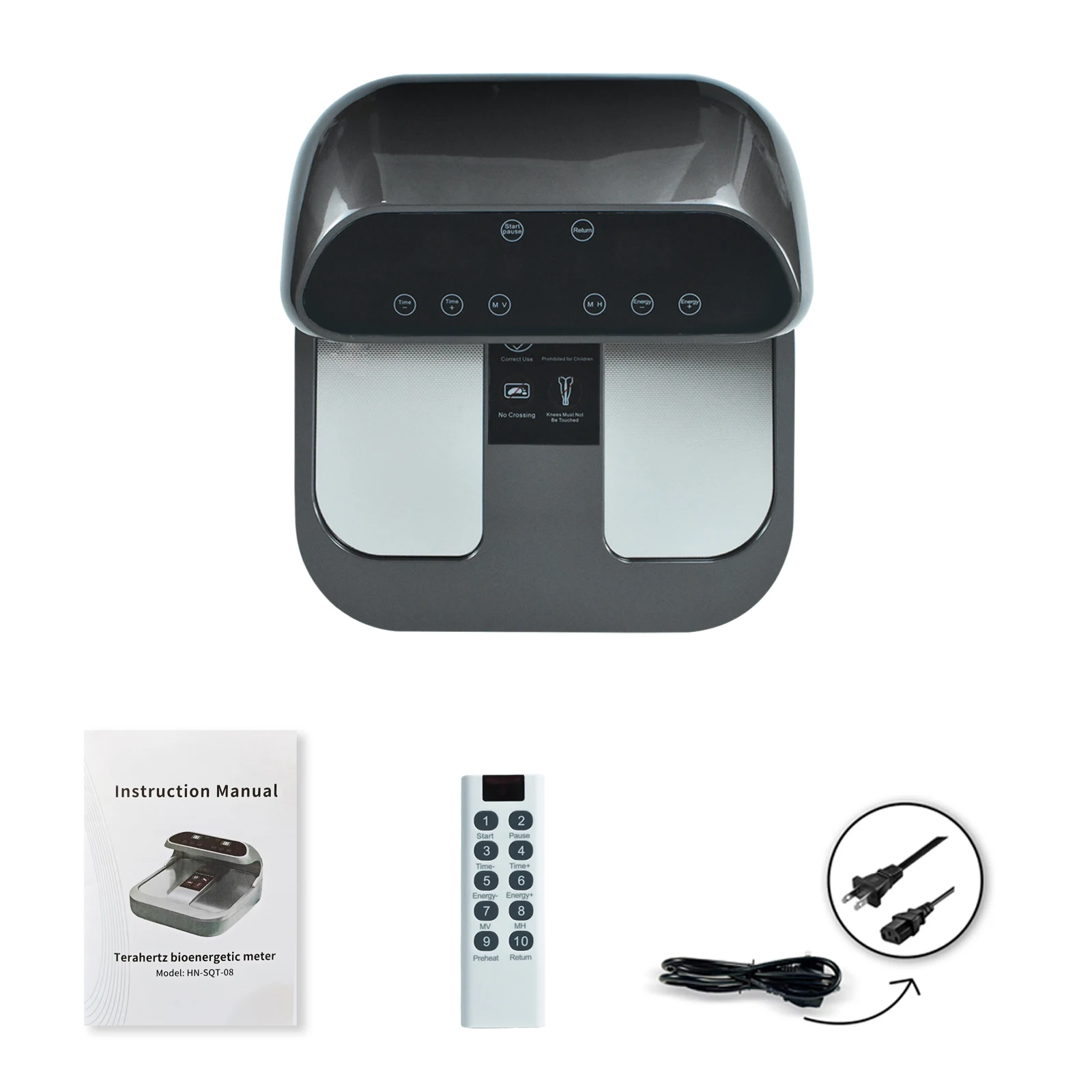 Terahertz Stem Wave Physiotherapy Device Bioenergy Meridian Instrument Soft Foot Warmer Massage Terahertz Therapy Foot Massager