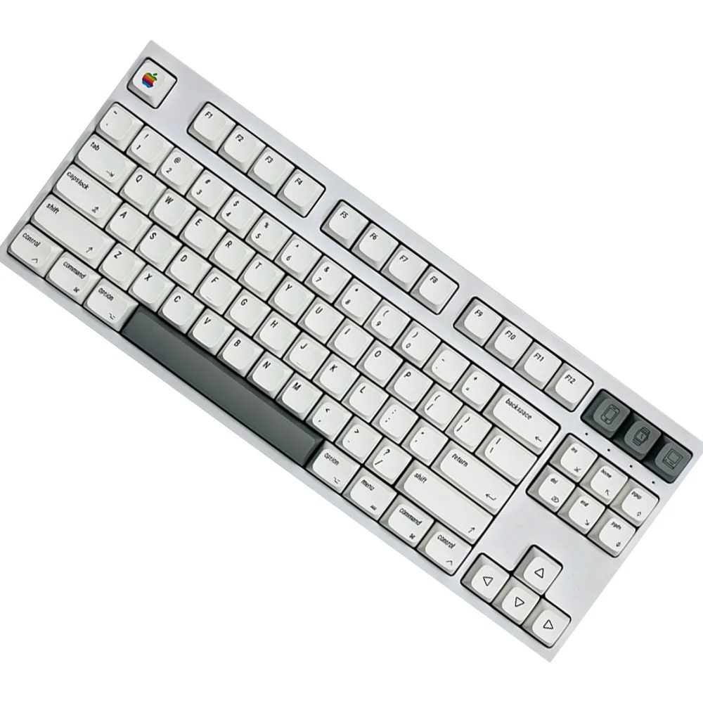 127 Keys PBT Keycaps English KR/Ru/Ja/Th language Set For MAC Cherry MX Keycap For DIY Custom Mechanical Keyboard