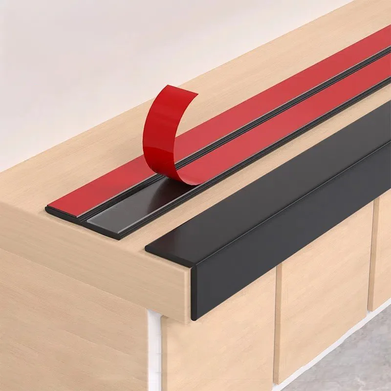 5M Self-Adhesive PVC Corner Protector, Solid Color Texture, Can Be Used for Male Corners, Female Corners, and Flat Stickers