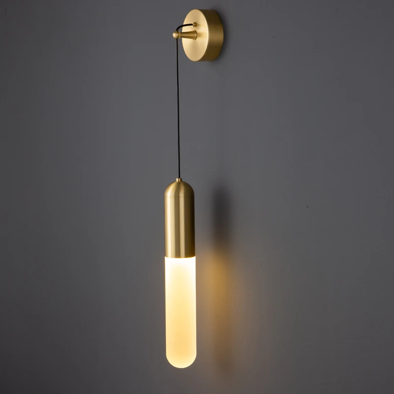 Contemporary Copper Wall Lamp for Dining Room - Black & Copper, Perfect Ambiance Lighting