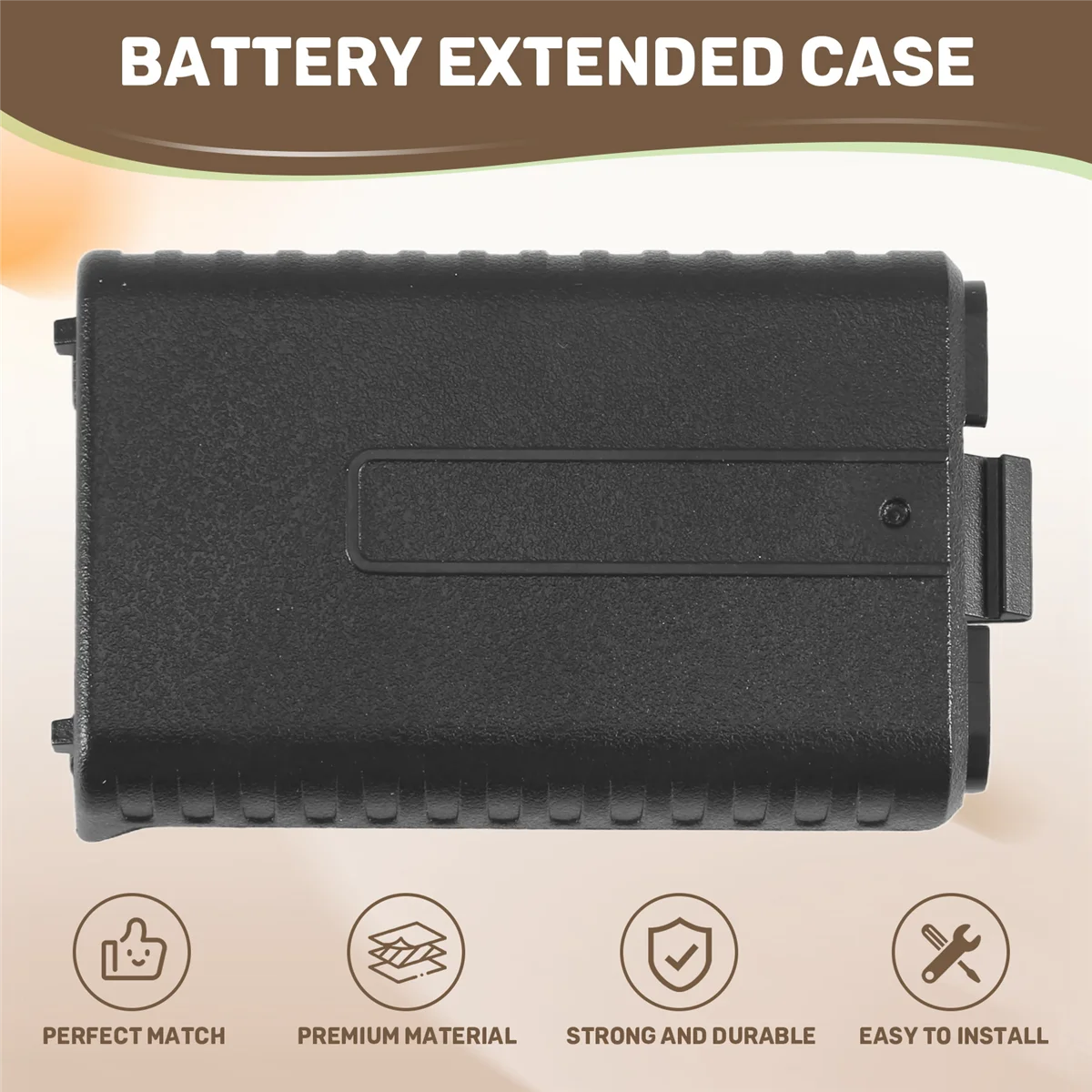 Y06A for Radio UV5R UV5RB UV5RE UV5REP 6AAA Battery Extended Case Shell Box