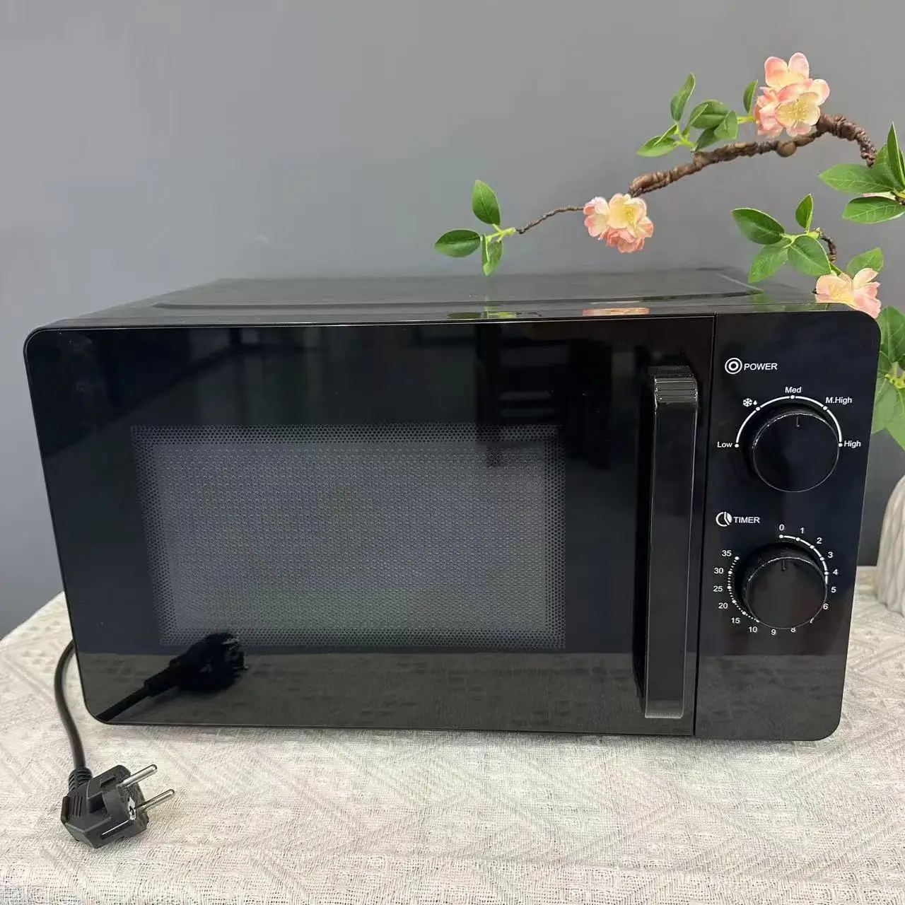 20L Digital Display Microwave Oven - Auto Glass Touch Control  Kitchen Appliance