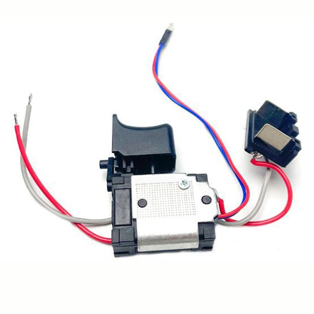 

Cordless Electric Drill Trigger Switch with Speed Controller and Dustproof Push Button for Power Tools Replacement