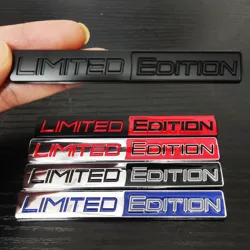 Car Accessories 3D Metal  LIMITED EDITION Emblem Badge Car Stickers Decal For Audi Honda Opel Toyota Mercedes Mazda Motorcycle