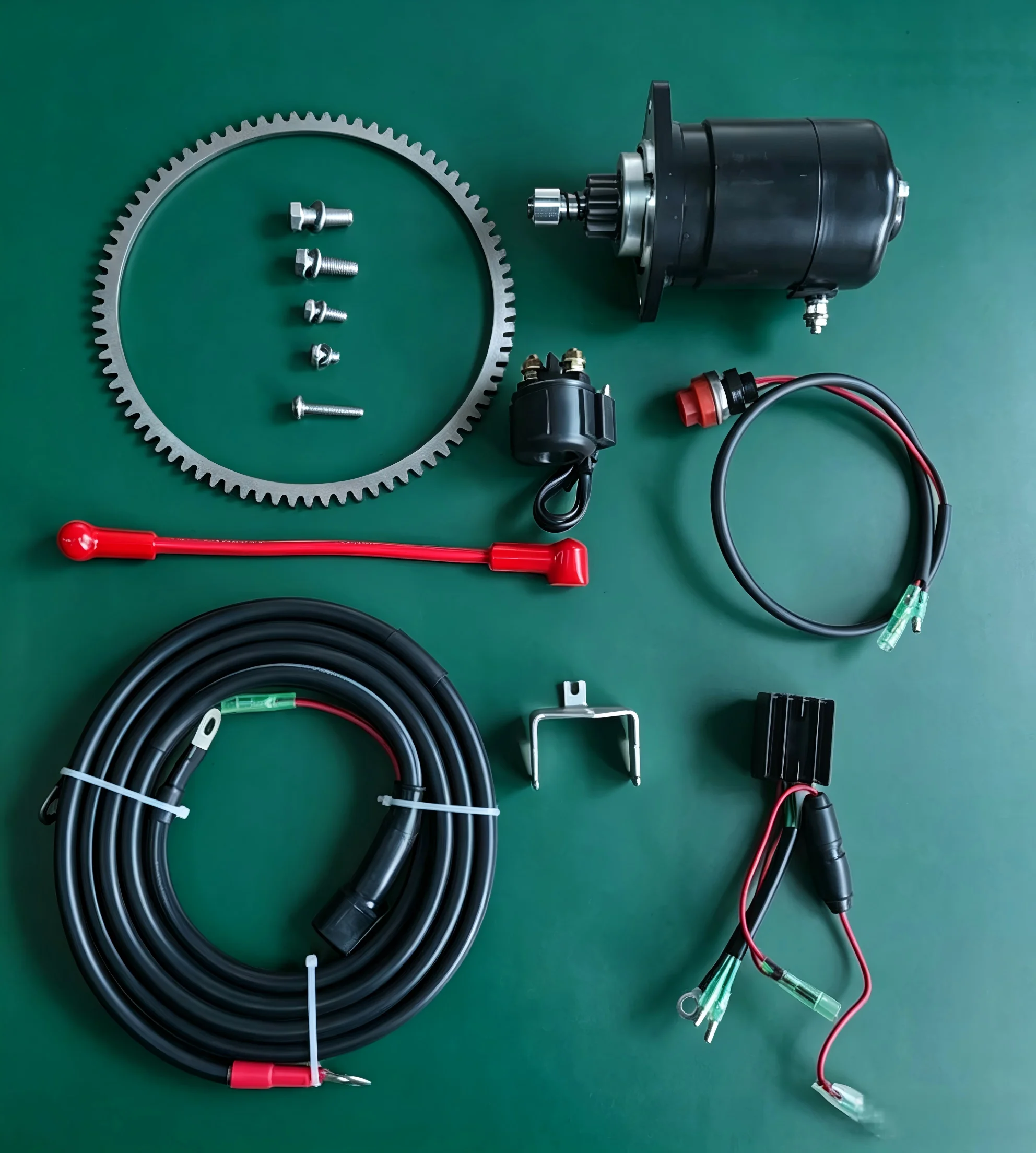 Electric Start Outboard Motor Rear Mount Accessory for Tohatsu Mercury 2-Stroke 25-30HP Boat Engine Spare Part