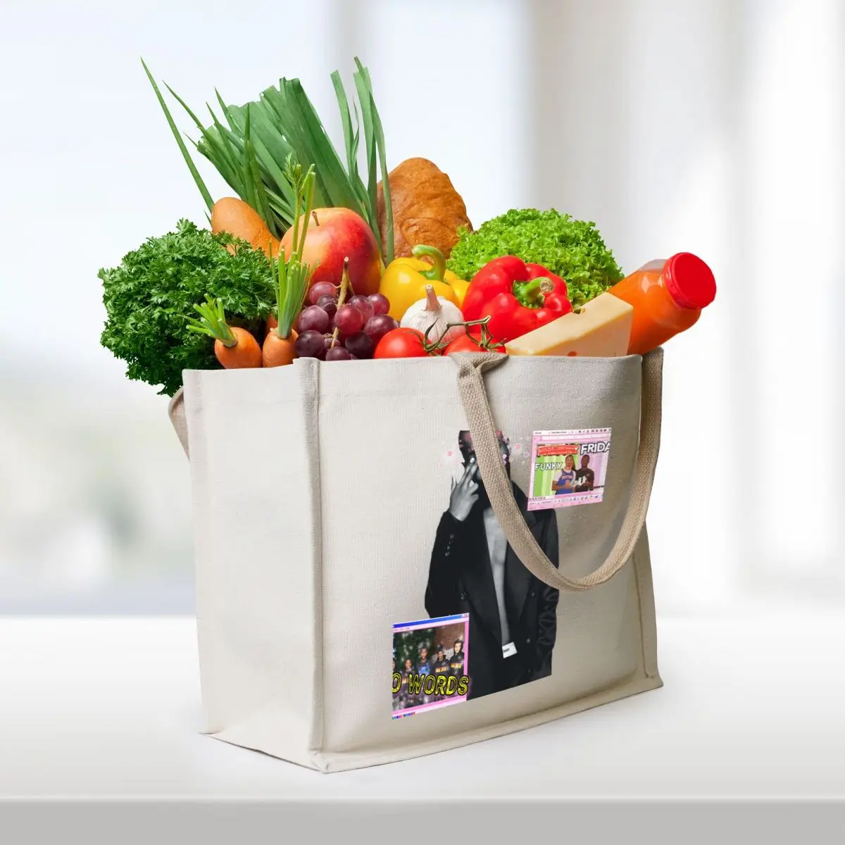 Santan Dave edit Tote Bag Women bags hand bag Handbags women