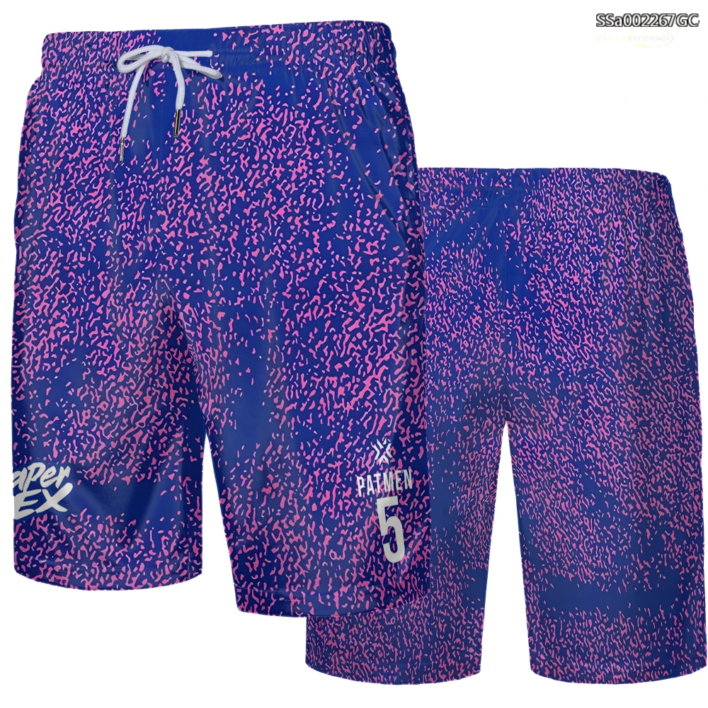 PRX Esports Club Nuovo Uniforme Pantaloncini Estate Sottile da Uomo ad Asciugatura Rapida Sport Allentato Coulisse Costume da Bagno Vacanza Pantaloncini da Spiaggia