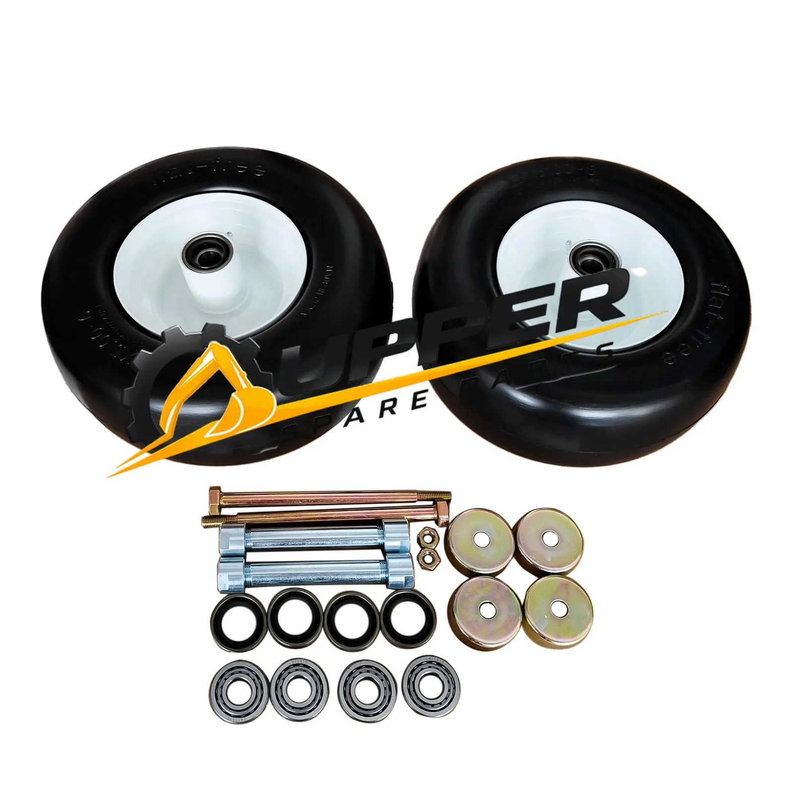 2PK Front Solid Tire Puncture Proof No Flat 13x5x6 For Exmark Lazer Toro 109-126
