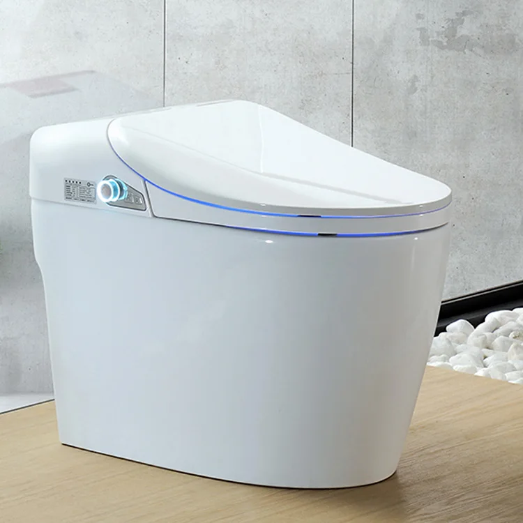 Elongated smart sanitary equipment bathroom electric bidet water closet intelligent closestool smart automatic toilet