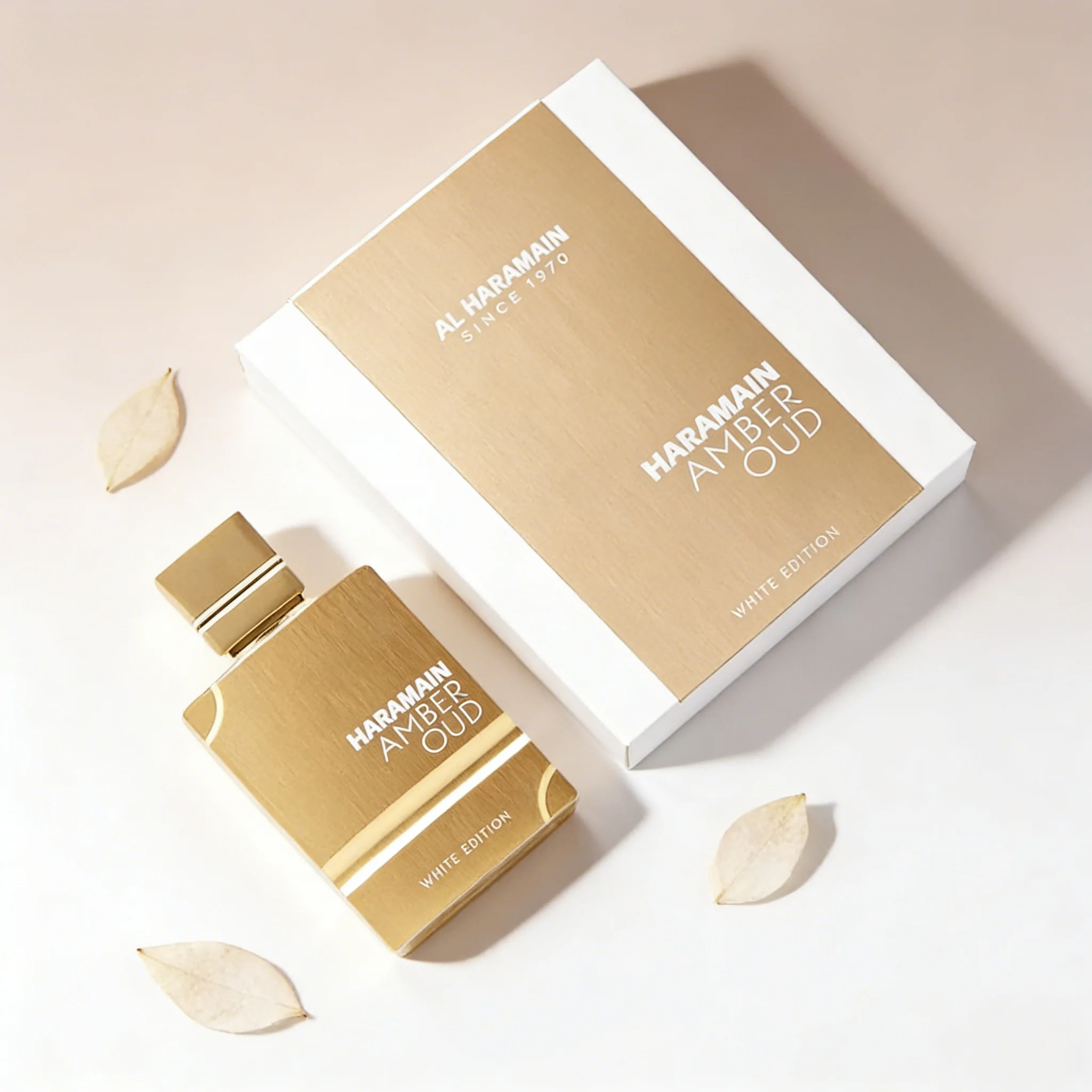 

Al Haramain Amber Oud White Edition Perfume 2oz, Unisex Long Lasting Spray, Amber, Oud & Gentle Floral Notes
