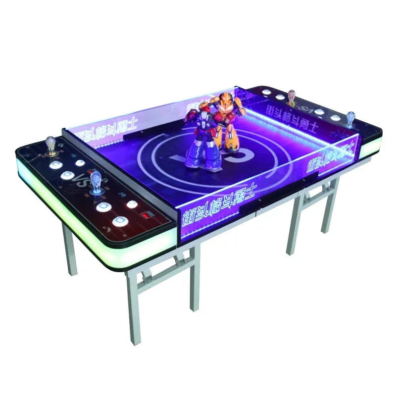 

Player Arcade Table Transformers New Source Manufacturer Intelligent Remote Control Battle Toy Robot with Sound and Light