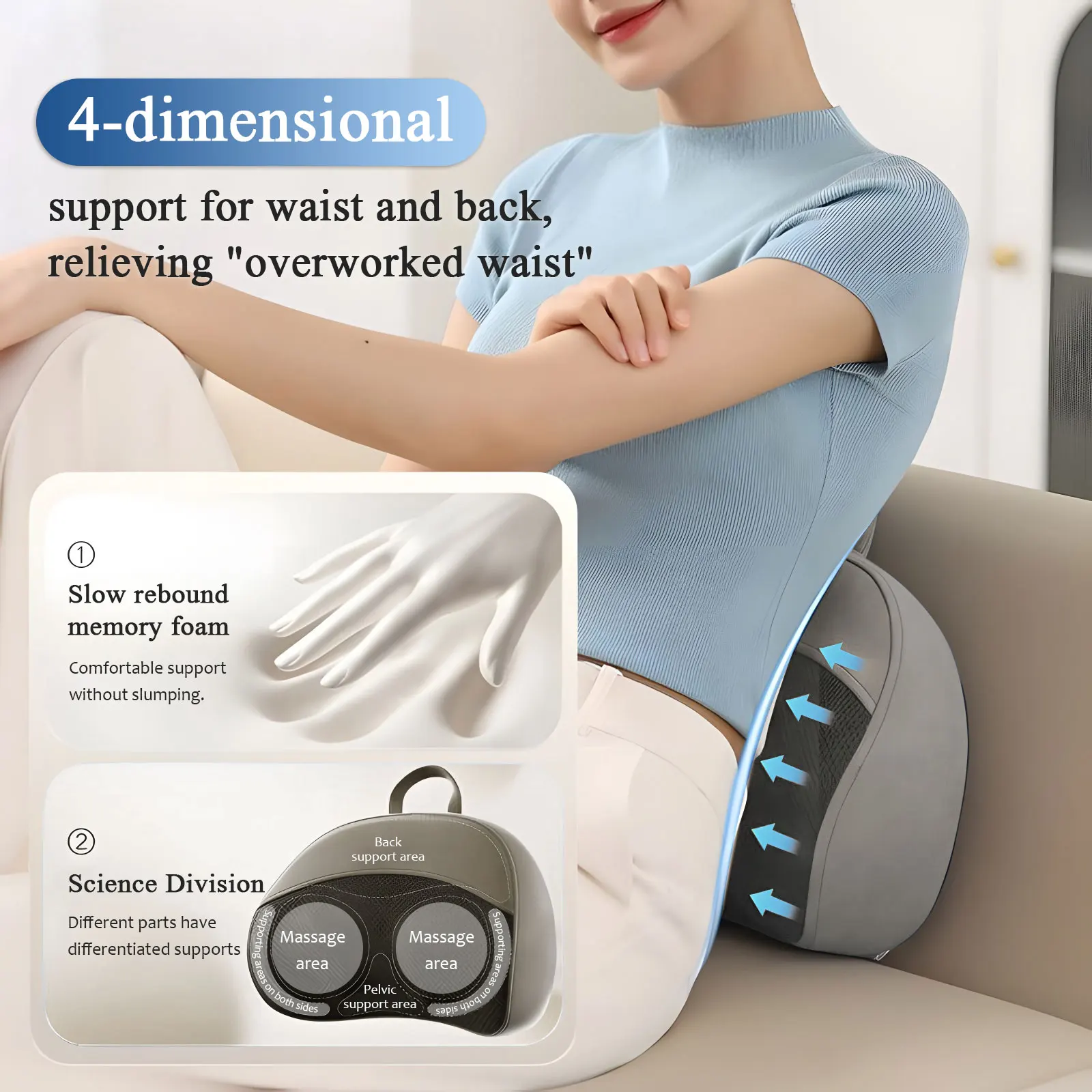 

Multi Functional Neck and Shoulder Massager Household Neck and Back Kneading Tool with Multiple Adjustable Hot Compress Massage