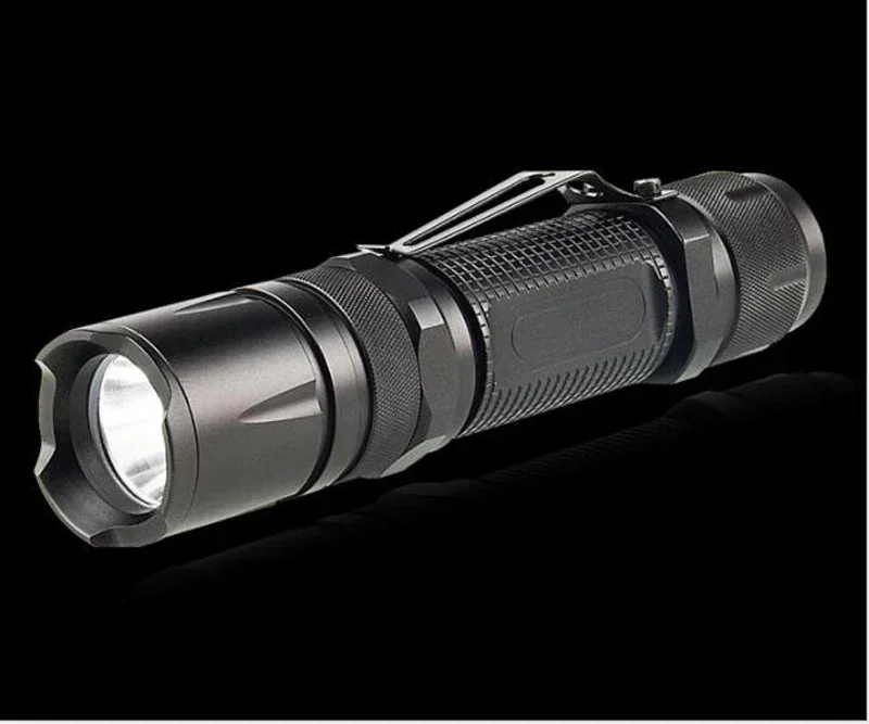 

V6 Mini Focus XML-L2 4 Modes 1600Lum LED Flashlight Rechargeable Zoom Zoomable Torch Waterproof Outdoor Camping Flashlight