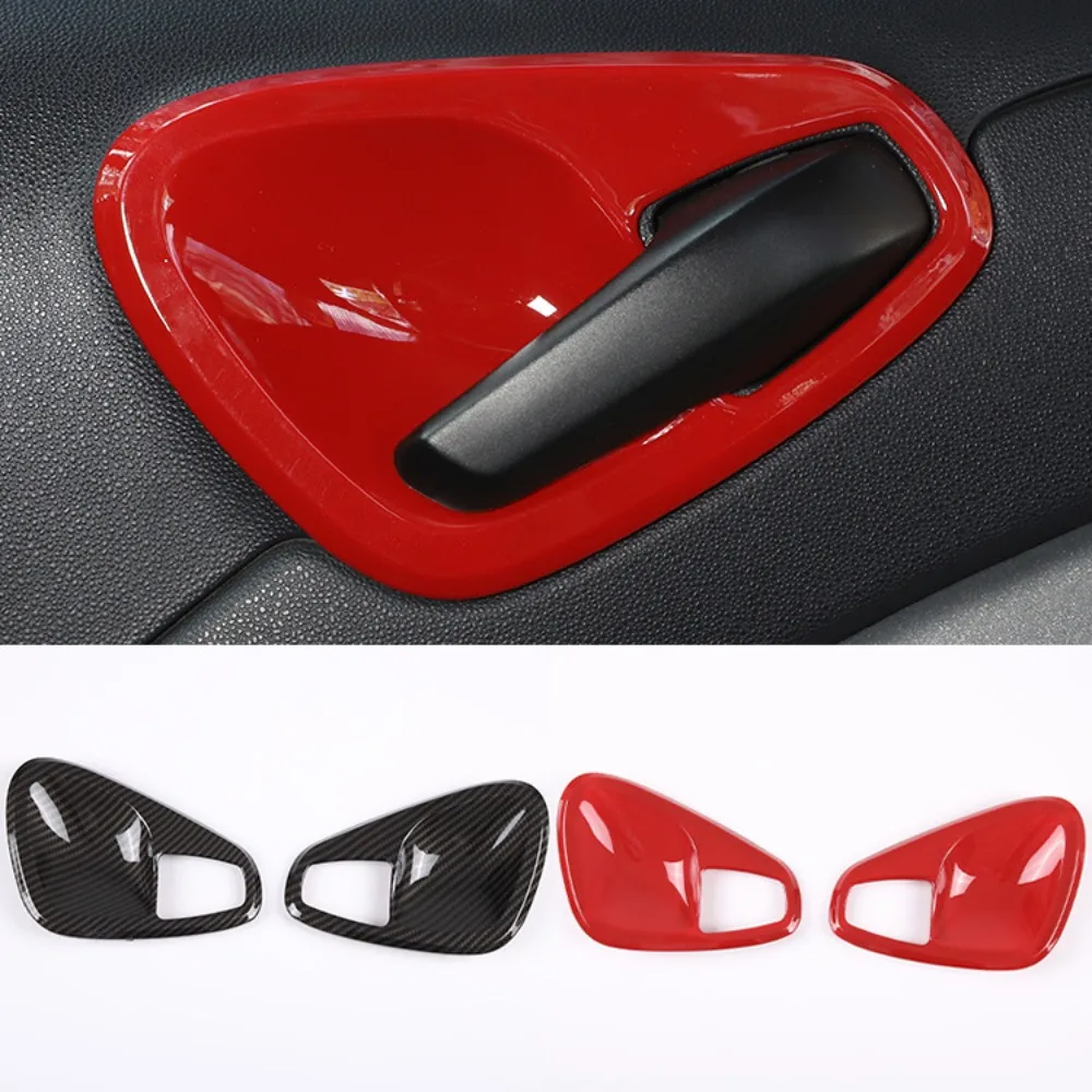 

Car Inner Door Bowl Handle Cover For Smart Fortwo 451 2010-2015 ABS Trim Stickers Car Accessories