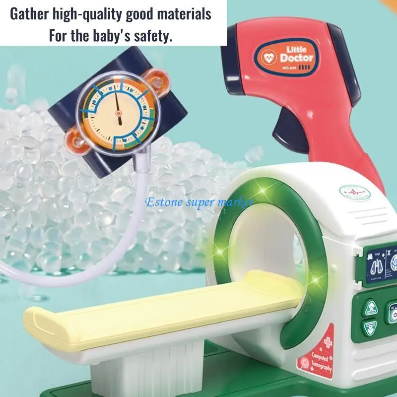 090B Mini sistema médico eléctrico portátil para jugar juguetes juegos educativos mejor soldado americano