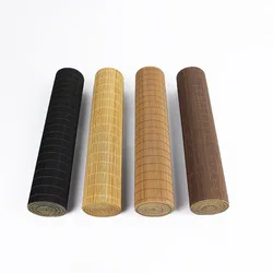 4pcs Natural Bamboo Table Runner Placemat Tea Mat Pad Heat Insulated Japanese Style Coaster Home Cafe Restaurant Decoration