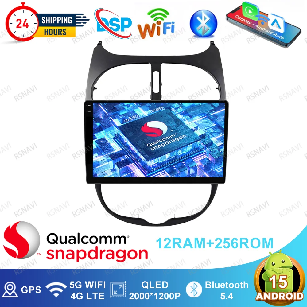 Android 15 Car Radi…