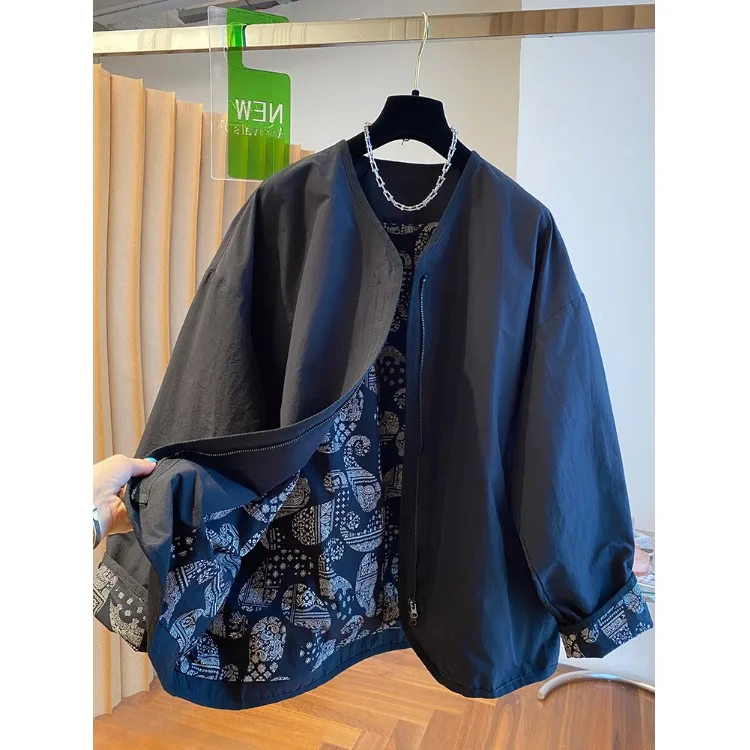 

Korean Sle Faion Workwear ort Coat Women's Autumn Winter Loose Slimming Casual Long Sve Jaet Top