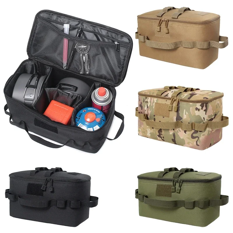 التخييم خزان الغاز حقيبة التخزين في الهواء الطلق سعة كبيرة الأرض مسمار أداة أكياس نزهة تجهيزات المطابخ أواني المنظم أكياس Muжska sreка