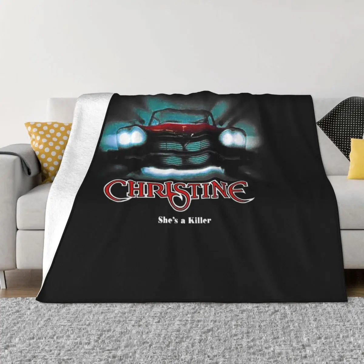 Awesome Movie Car Christine Essential Throw Blanket Large Blanket Camping Blanket