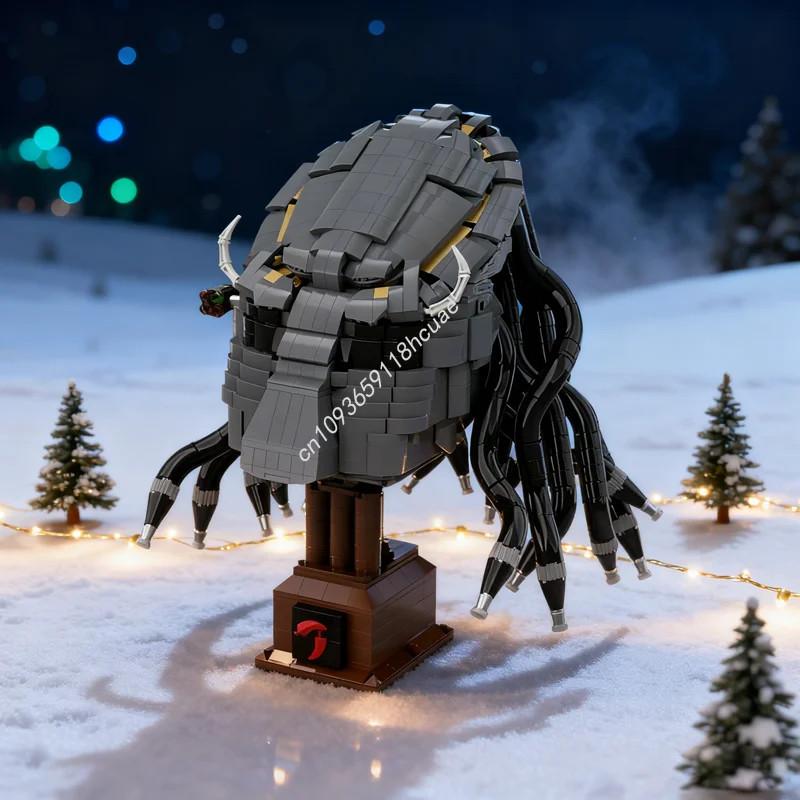 

1546 шт. MOC The Jungle Hunter Creator Experted модель здания Рождественский подарок блоки игрушка сборка творческое образование кирпич для детей