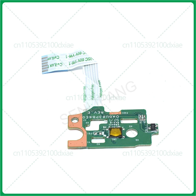 For HP Pavilion 14-N 15-N Laptop Power Switch Board With Cable DA0U83PB6E0 Small Button Board