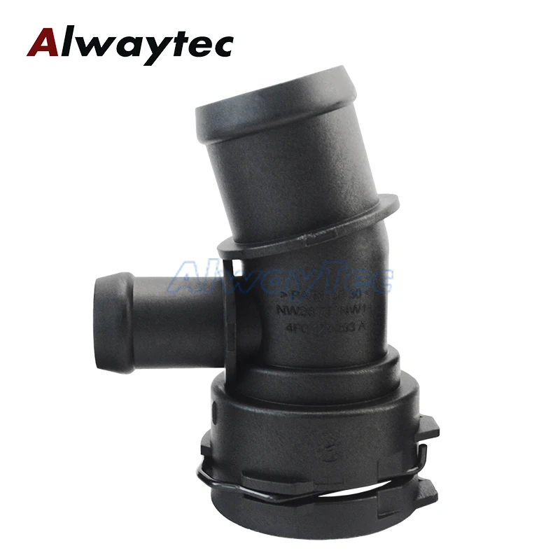 NW26 Coolant Water Hose Outlet Connector Coolant Line Pipe Radiator Adapter For VW Golf Polo Touran Passat CC Tiguan Jetta AUDI