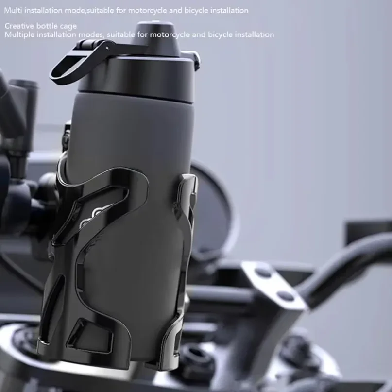 Bicycle Water Cup Holder ABS Bicycle Cup Cage with Screws and Durable Drink Cages for Outdoor Activities Motorcycle