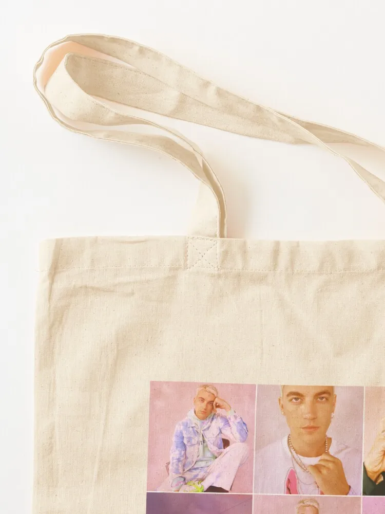 LANY Paul Klein Wonderland Pink Tote Bag custom canvas bag foldable reusable bag Canvas Tote