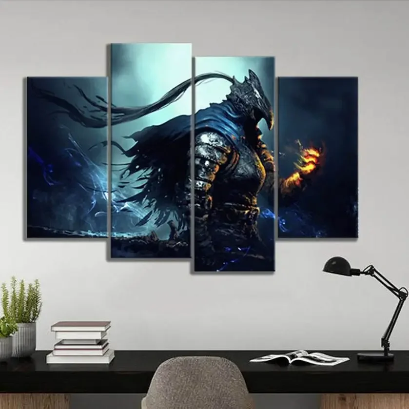 No enmarcado, 4 piezas Prepare to Die, juego ARPG, arte de pared HD, carteles en lienzo, imágenes, pinturas, decoración del hogar para sala de estar