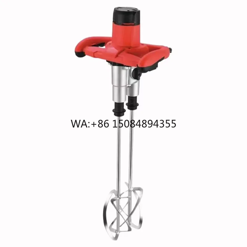 2500W Double Head 6 Speeds Steering Wheel Mixer New 2 Rods Stirring Paint Cement Mortar Putty Food Mixing Machine — купить у AliExpress WW
