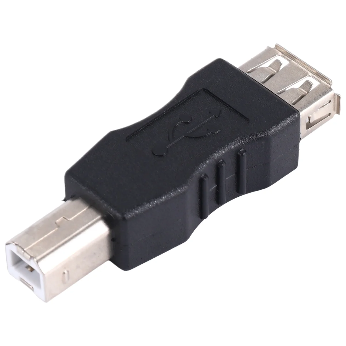 

QA88X USB-адаптер для принтера типа A «мама» — «папа» типа B, черный, серебристый тон