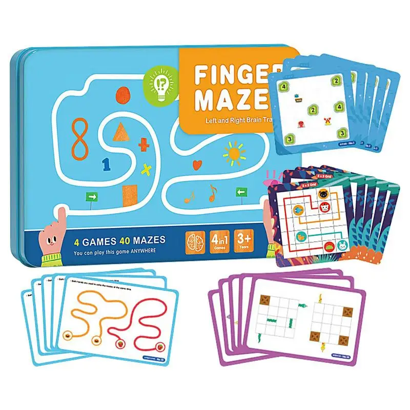 

Left And Right Brain Development Toys Brain Training Memory Card Game Fine Motor Exercise Children's Focus & Thinking