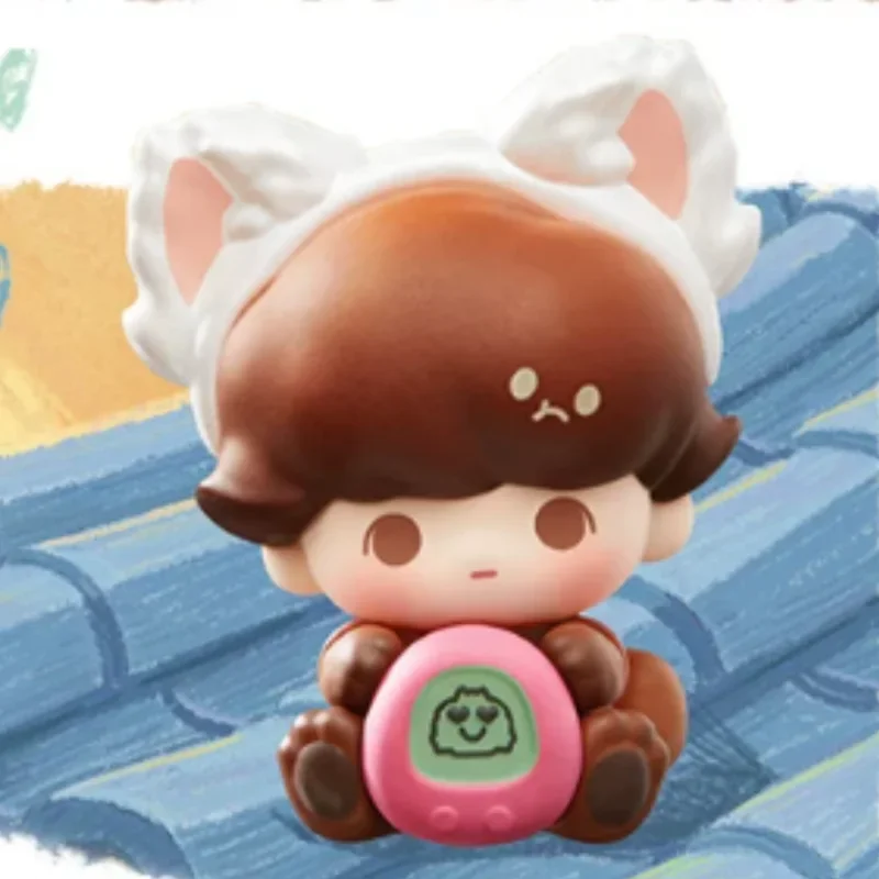 POPMART POP BEAN DIMOO WORLD PIXAR Series Blind Box Surprise Mystery Container Mini Doll Toys Desktop Ornament Set image 3