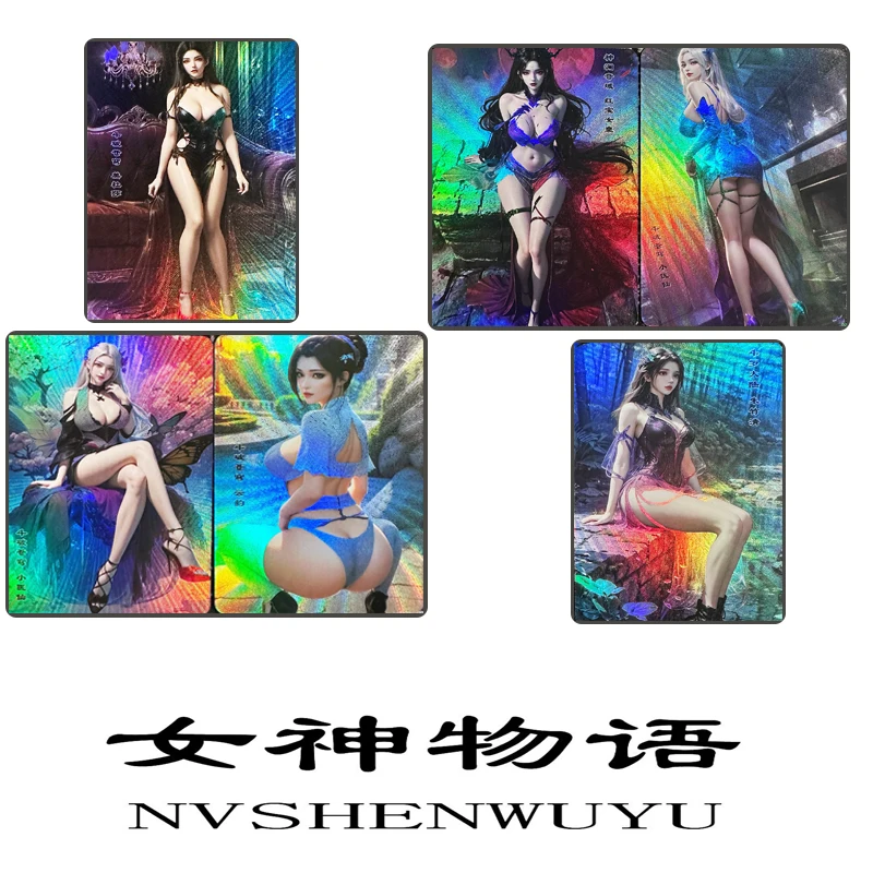 

Anime Goddess Story Diy Homemade Card cartoon character Medusa Yohanna Xiao Yi Xian Collectible card toy Christmas birthday gift