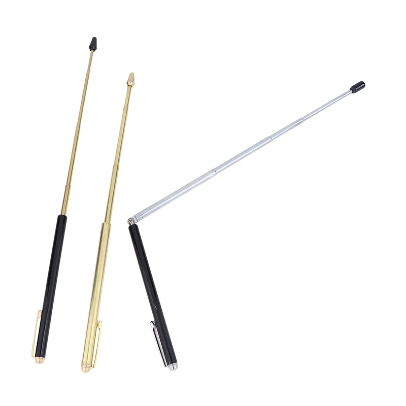 Hot Sale 2Pcs Dowsing Rods Retractable Divining Rods Portable Pen Shape L Rods For Divining Water Detector Measuring Instruments