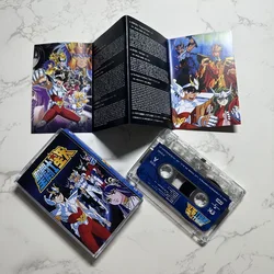 Anime Hironobu Kageyama Music Tape Saint Seiya Album Cassettes Cosplay Music Record Walkman Car Recorder Soundtrack Box Toy Prop