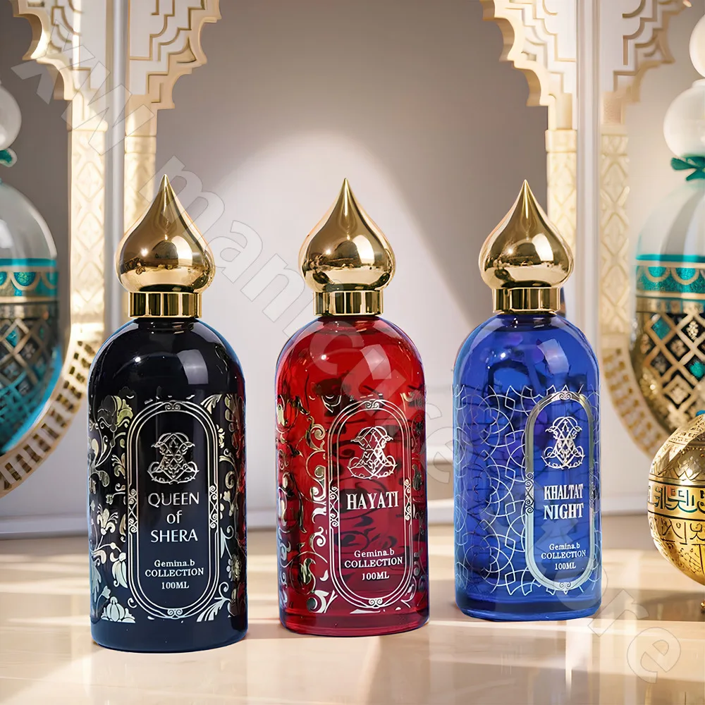 Cologne Perfume for Men and Women Middle Eastern Arabic Style Long-lasting Fragrance Fresh and Odor-removing 100ml