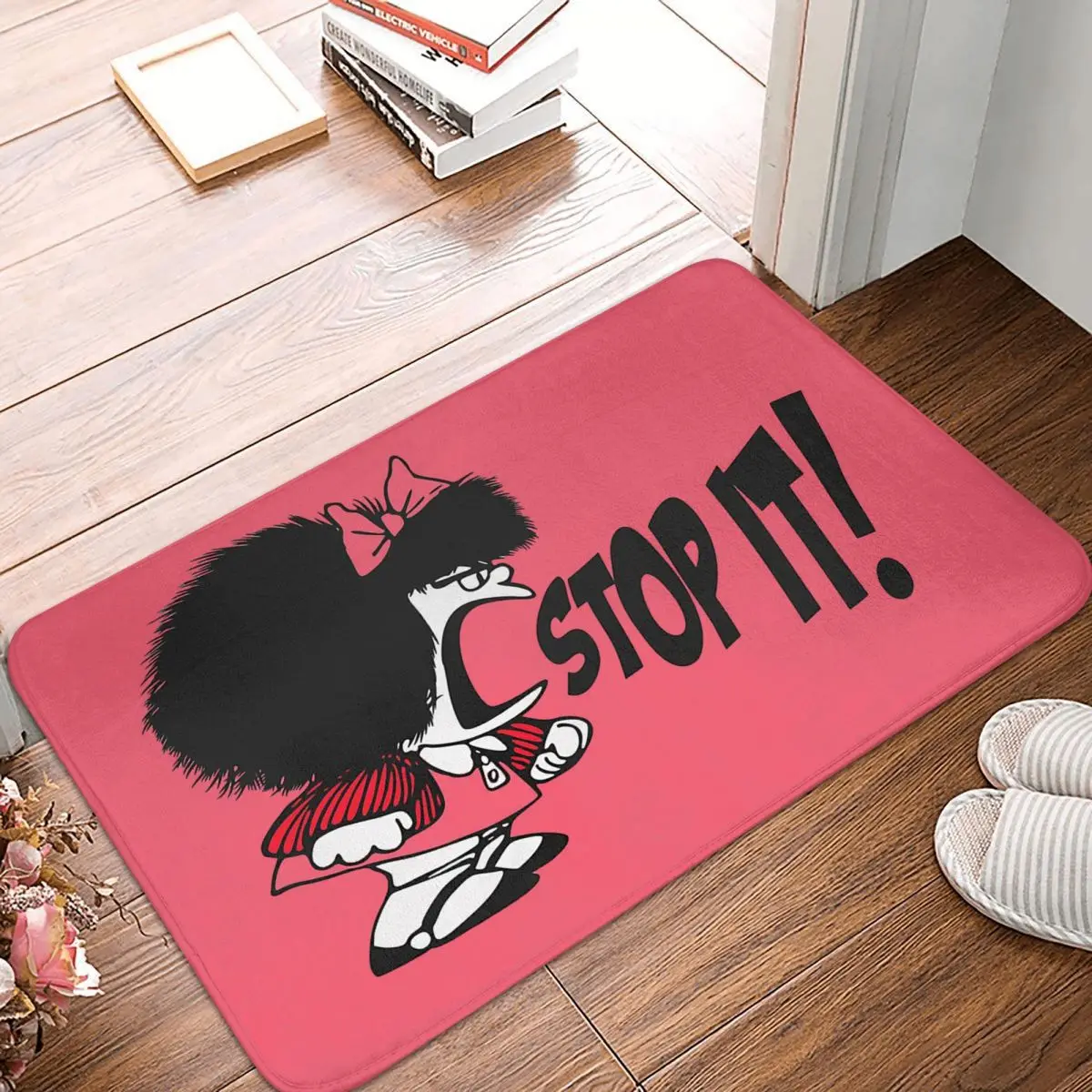 M-Mafaldas Bedroom Mat Stop It Essential Doormat Kitchen Carpet Entrance Door Rug Home Decoration