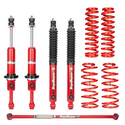 For Fortuner  Nitrogen Gas Charged Adjustable Shock Absorber Coil Spring 2 Inch Lift Kit