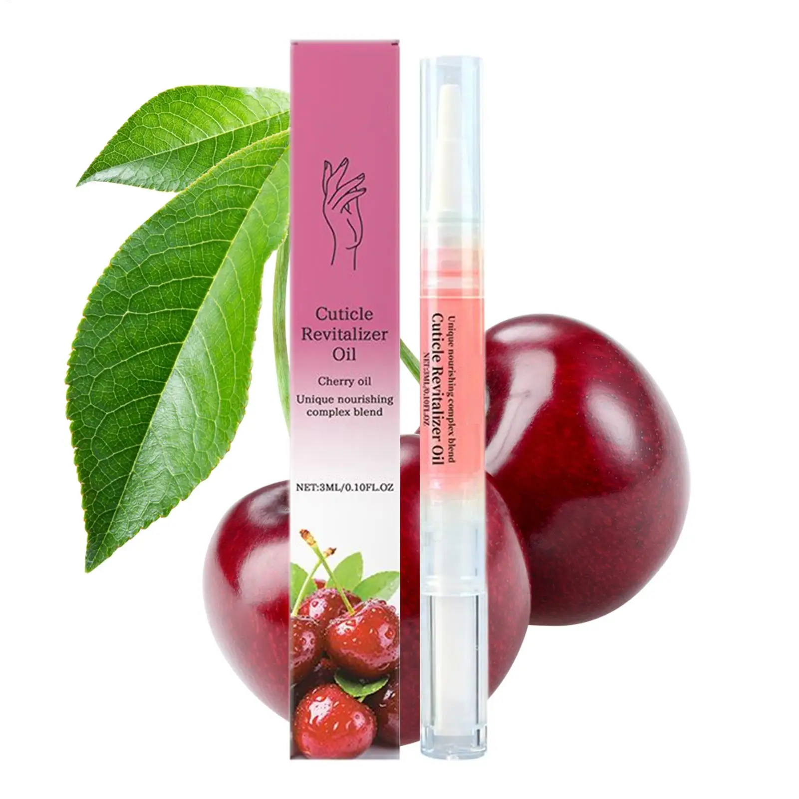 قلم زيت الأظافر مرطب ومغذي ومقوي لنمو الأظافر من أجل أظافر الأظافر الرقيقة الجافة والرقيقة والقدمين