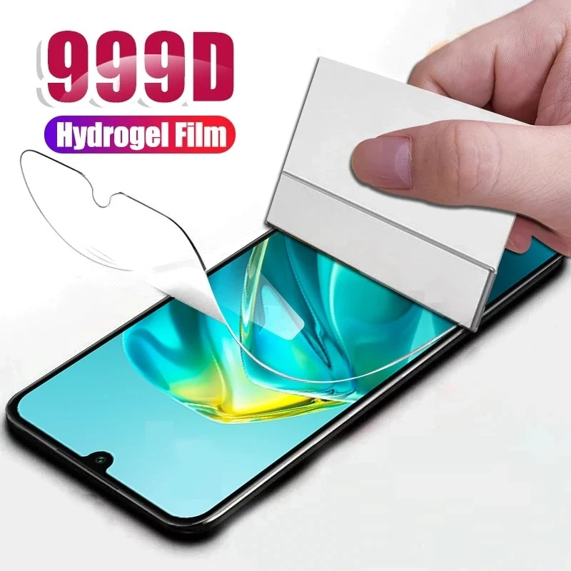 Película de hidrogel para Xiaomi Redmi 10, 8, 9, 9A, 9C, NFC, 10C, K60, Protector de pantalla para Redmi Note 11, 12, 10, 9, 8 Pro, 11S, 10S, A1,