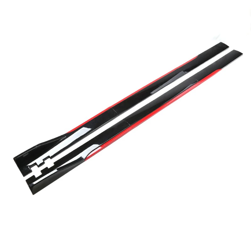 

Car side skirt modified three-stage hatchback sedan universal side surround shovel small surround body