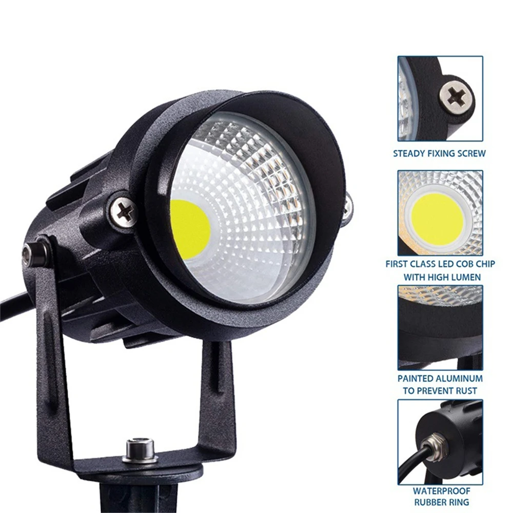 10 واط UV Blacklight مصباح UV الأرجواني LED المشهد الأضواء مصباح حديقة الحديقة الأضواء الكاشفة لعيد الميلاد هالوين حفلة ديكور المنزل ساحة