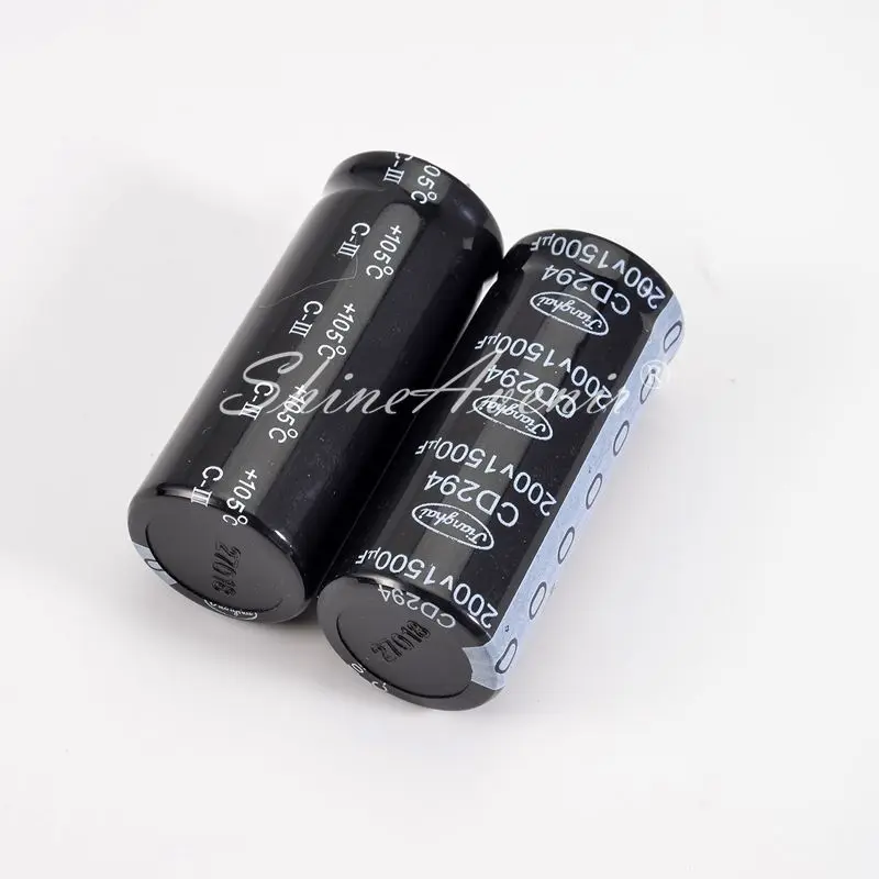 

5PCS 200V1500UF CD294 25*60 105℃ Aluminum Electrolytic Capacitors High frequency long life New Original