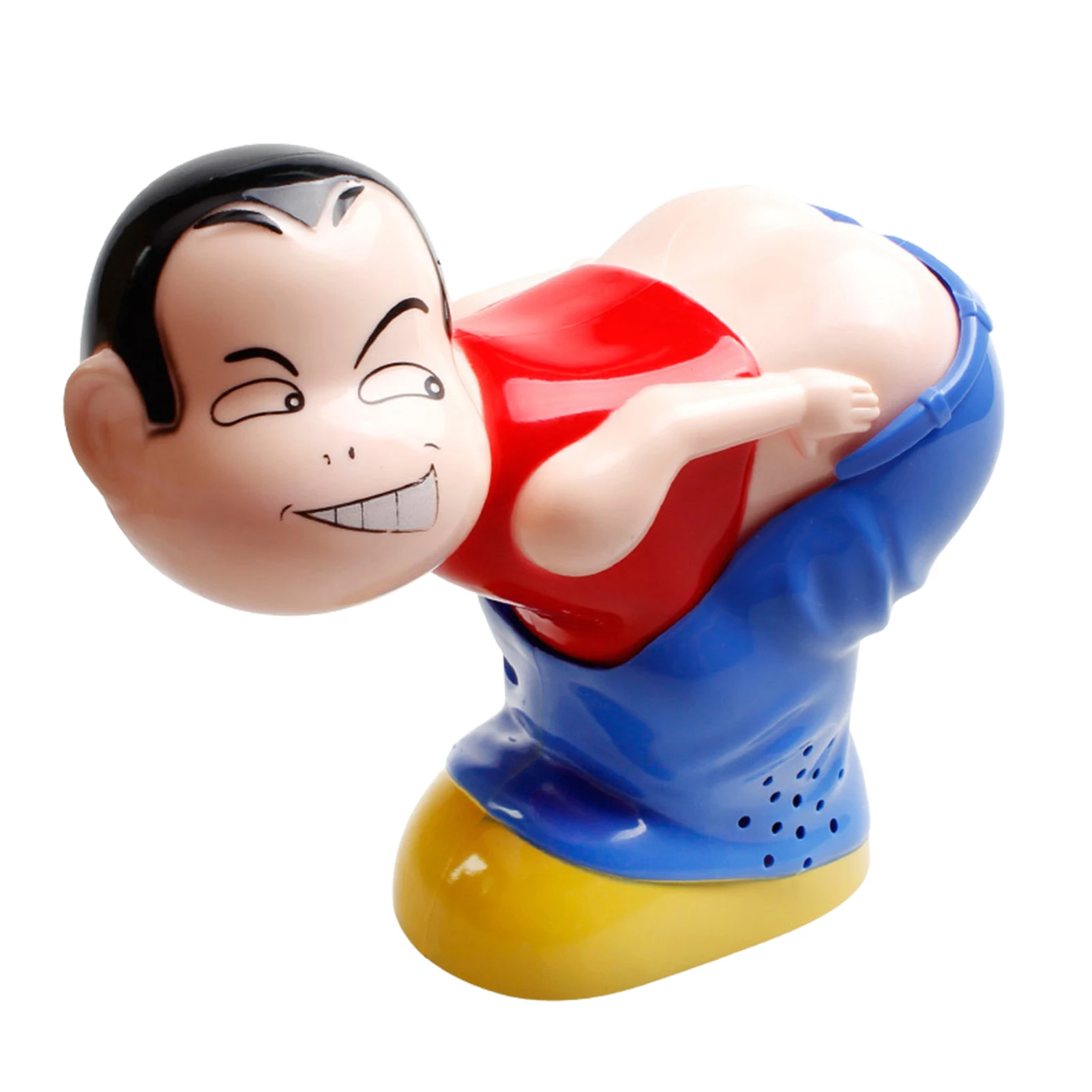 Creative Realistic Farting Figurine With 6 Funny Fart Sounds Interactive Fun Prank Noise Maker For Joke Party Toy Gifts