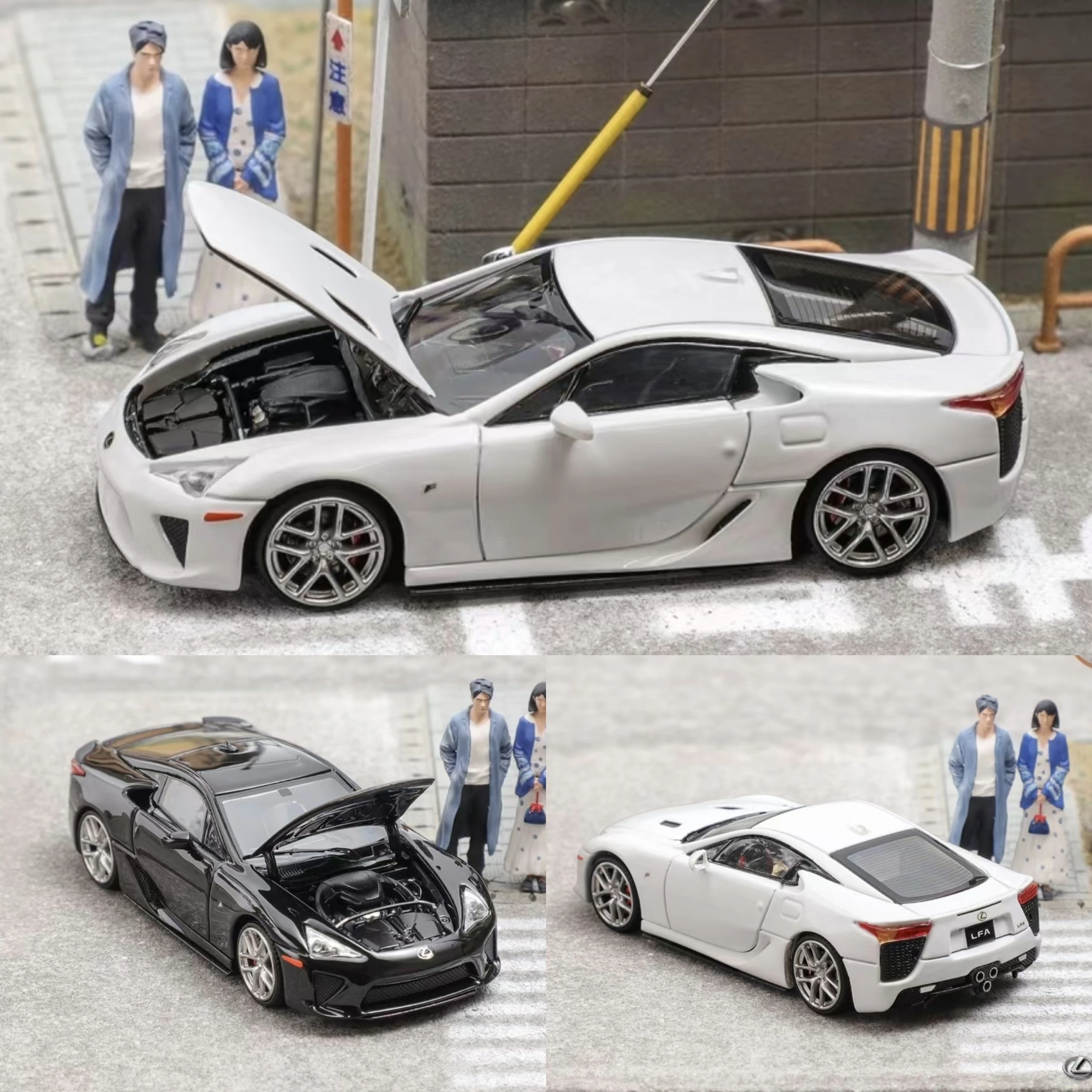 Instock Focal Horizon FH 1:64 LFA Coupe with Open Cover